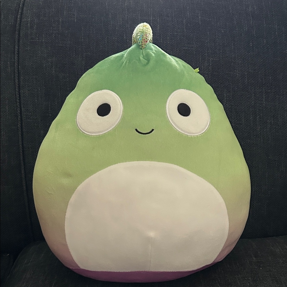 Squishmallows Green and White Stuffed Animal